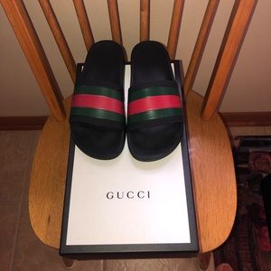 Gucci Slides size 8.5-9 Women’s